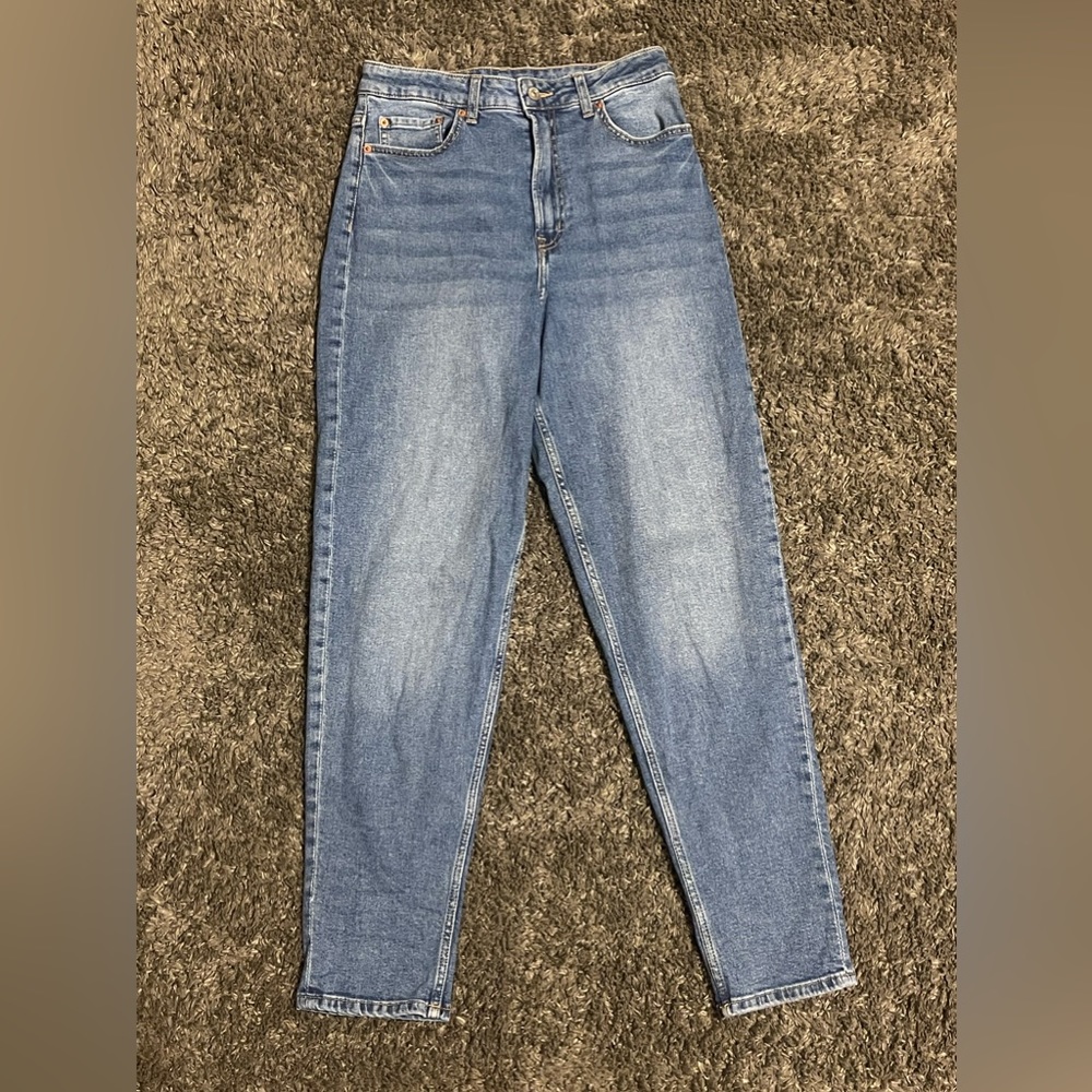 H&M High Rise Mom Jeans